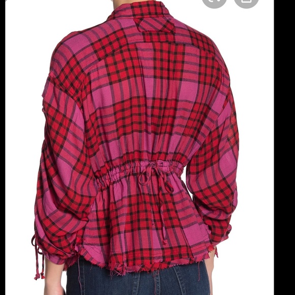 We The Free Pacific Dawn Plaid Red Combo - Picture 5 of 5